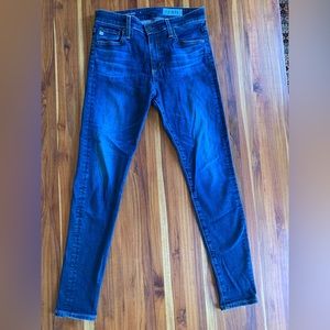 Very flattering used pair of ‘Farrah Skinny high rise’ jeans; Adriano Goldschmid
